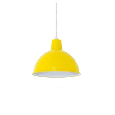 Imagem de Luminária Pendente Design TD 820 - Taschibra Amarelo, Amarelo, Bivolt
