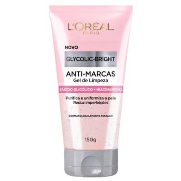 Imagem de Gel de Limpeza Facial Glycolic Brigth Loreal Paris Anti-Marcas 150g