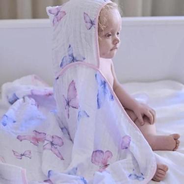 Imagem de Toalhao c/capuz baby joy soft estampado 80cmx1,10m pct c/01un 760411, 