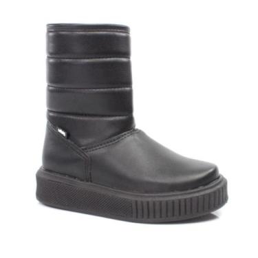Imagem de Bota Nilqi Feminina Infantil 1600.1 , Preto, 28