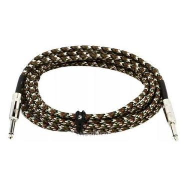 Imagem de Cabo Planet Waves Pwbg15cf 4,57m Camuflado Trançado - D'Addario