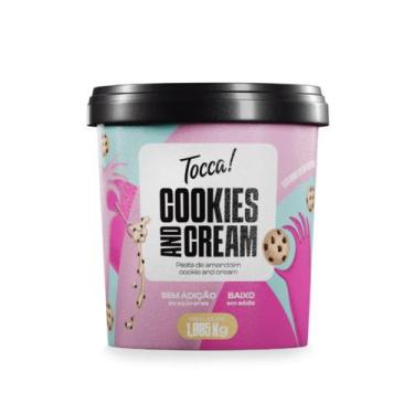 Imagem de Pasta de Amendoim Cookies & Cream Tocca 800g