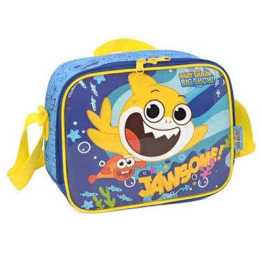 Imagem de Lancheira Termica Baby Shark Amarelo Com Azul - Luxcel