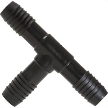 Imagem de Conexao Preta Plasbohn Te Interno Triplo 3/4'' - Kit C/25 Pecas