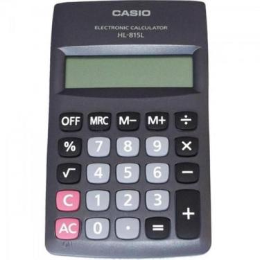 Imagem de Calculadora de Bolso Casio HL815L 8 Dígitos Preta