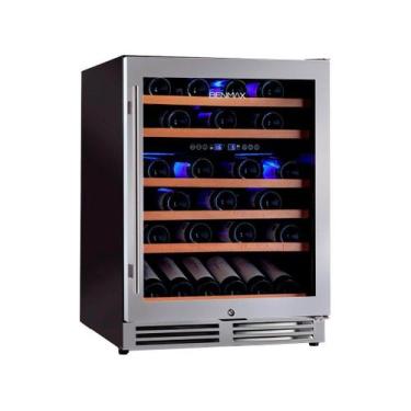 Imagem de Adega Benmax 51 Garrafas de Embutir Dual Zone Inox BAC51 RL, 110V