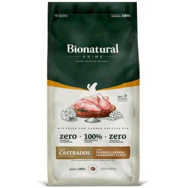 Imagem de Bionatural Prime Gatos Castrados Frango 20kg Ração Super Premium Natur