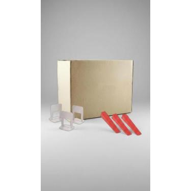 Imagem de Kit Nivelador Piso Porcelanato 500 Pçs + 100 Cunhas - Congratulations 