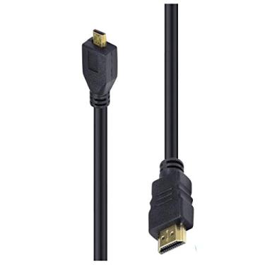 Imagem de CABO HDMI 2.0 PARA MICRO HDMI 4K ULTRA HD 3D CONEXAO ETHERNET 2 METROS - H20MC-2, VINIK, 29255