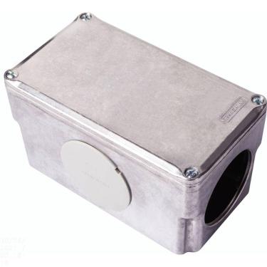 Imagem de Condulete múltiplo 2" tipo "X" com tampa Tramontina