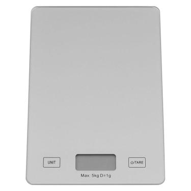 Imagem de SCALE BALANÇA DIGITAL 2x15x22cm 5Kg VIDRO CINZA