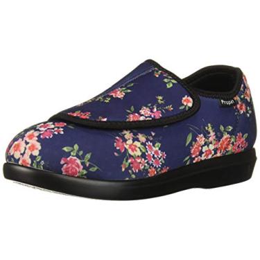 Imagem de Propét Pantufa masculina Cush Nfoot, Azul-marinho, 6.5 Narrow