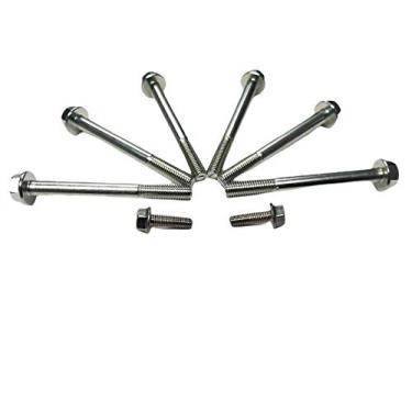 Imagem de Z Whip Kit de parafusos de bomba de água LS Compatível com todos os motores GM Chevy 1997-2014 LS Series LSX LS1 LS3 LS2 LQ4 LS6 LQ9 5.3L 6.0L 6.2L Parafusos de invólucro de termostato incluídos