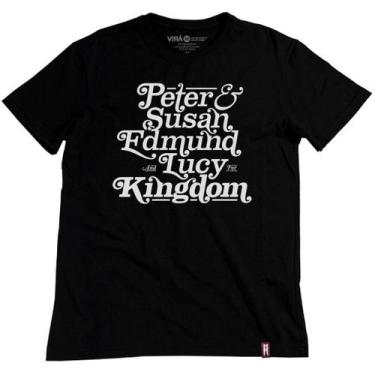 Imagem de Camiseta Kings & Queens - Peter, Susan, Edmund, Lucy E Rei - Virá