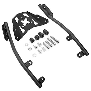Imagem de Suporte de bagageiro traseiro para motocicleta compatível com Z650 17-19 suporte prateleira acessório de modificação de motocicleta