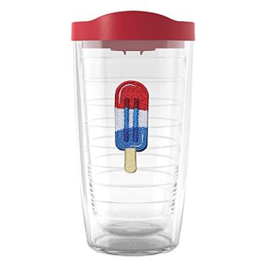 Imagem de Tervis Ice Popsicle Collection Feito nos EUA Copo térmico de parede dupla mantém as bebidas frias e quentes, 473 ml, bomb pop