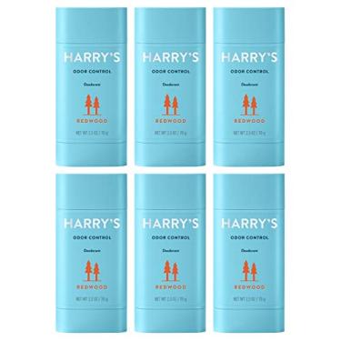 Imagem de Harry's Desodorante masculino – Desodorante com controle de odor – sem alumínio – sequoia (6 unidades)