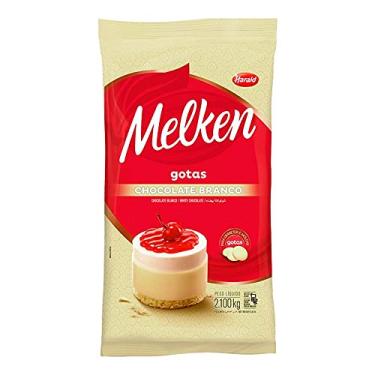 Imagem de Gotas Chocolate Melken Branco 2,1kg - Harald