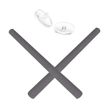 Imagem de Mryok Meias de substituição para óculos Oakley Metal Plate OX5038/Carbon Plate OX5079 - Cinza
