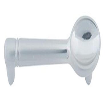 Imagem de Atlas Homewares 197-BRN Puxador de colher de madeira de 8,5 cm, níquel escovado