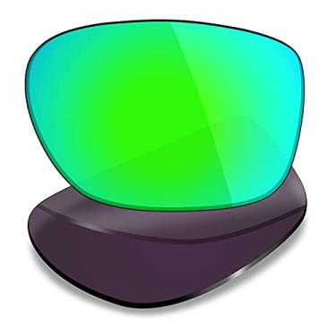 Imagem de Mryok Lentes de substituição para Oakley Holston – Opções, Polarizado - Verde esmeralda, One Size