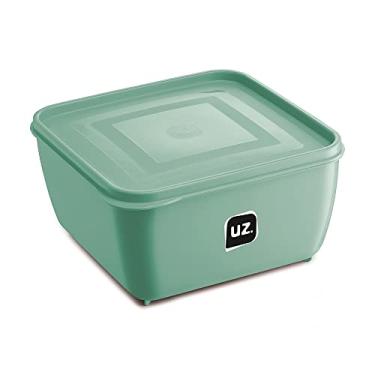 Imagem de Pote Multiuso Quadrado Color 2,5 Litros Verde Menta