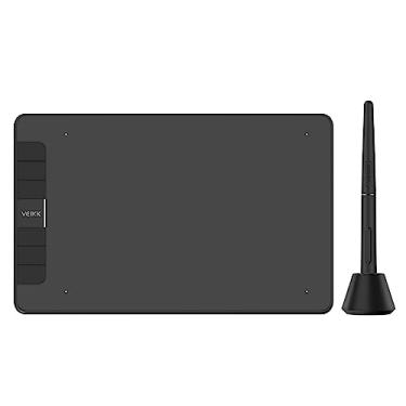 Imagem de VEIKK VK640 Tablet de desenho OSU de 6 x 4 polegadas com caneta sem bateria para Android, Windows e Mac OS, função de inclinação de suporte (8192 nível de pressão)
