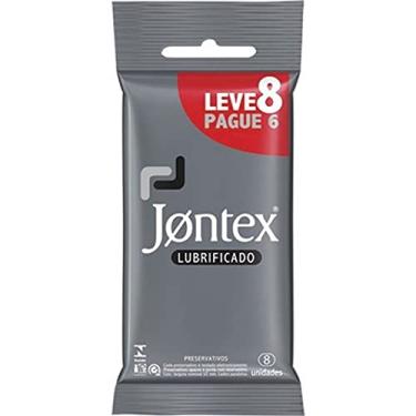 Imagem de Preservativo Camisinha Jontex Lubrificado - Leve 8 Pague 6 Unidades, Jontex, Branco, 8un, pacote de 6