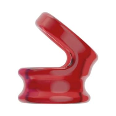 Imagem de Anel Peniano Atraso Ejaculação Masculino Brinquedo Sexual (Vermelho)