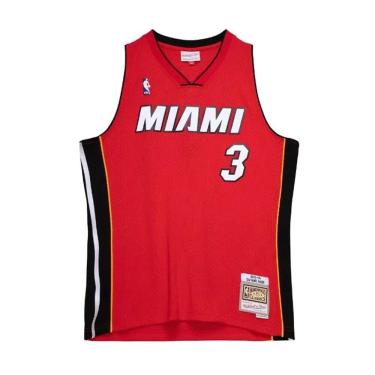 Imagem de Regata Mitchell & Ness Alternate Miami Heat 2005-06 D. Wade