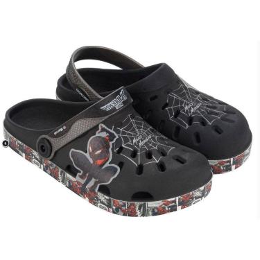 Imagem de Sandália Infantil Grendene Kids Homem Aranha Quadrinhos