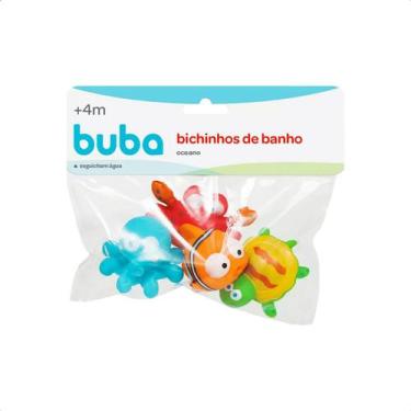 Imagem de Brinquedo De Banho Bichinhos Infantil Para Banheira - Buba