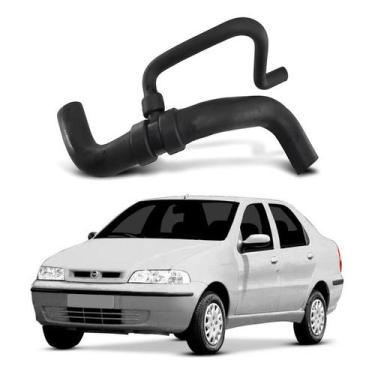 Imagem de Mangueira Inferior Radiador Siena 1.6 16v 2000 A 2003 - Jahu