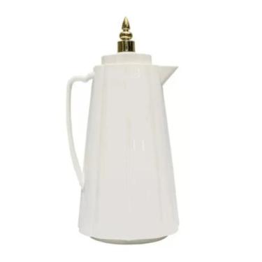 Imagem de Garrafa térmica mb home malala premium branca/dourada pie-10