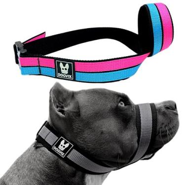 Imagem de Focinheira Para Cães De Porte Medio Grande Fácil De Usar - Dogvix, P