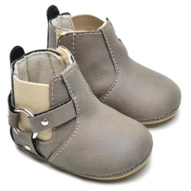 Imagem de Botinha Masculina Infantil Country Bebê Calce Fácil Conforto - Mila Ma