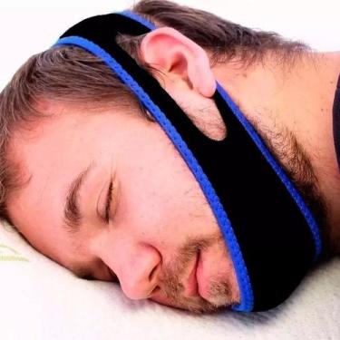 Imagem de Faixa Anti Ronco Tipo Cinta Ajústavel Macia Confortável Artipé - Artip