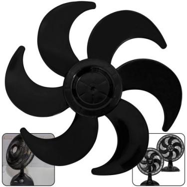 Imagem de Hélice Preta para ventilador Arno 30cm Turbo Silencio Maxx Alívio