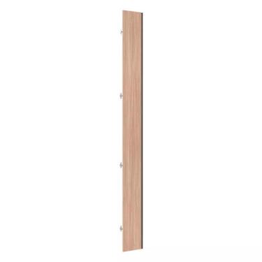 Imagem de Porta para Closet Individual 25cm com Puxador Perfil Champagne Luciane