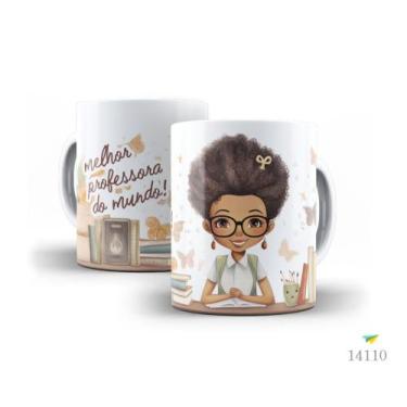Imagem de Caneca dia dos professores floral 23 - LiveSub