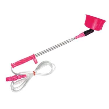 Imagem de ＫＬＫＣＭＳ Haste do pulverizador Haste de extensão do pulverizador Pulverizador elétrico ajustável Varinha de e alça para r plantas suspensas, 2,6M 8 Buracos