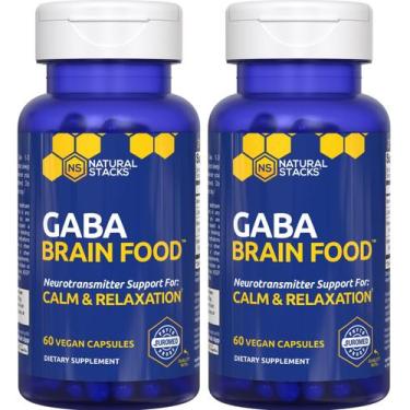 Imagem de Suplemento Natural STACKS GABA, L-Citrulina e Semente de Uva - 120 Cáp