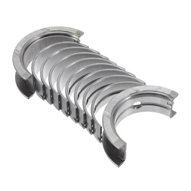 Imagem de Motoforti Conjunto de rolamentos principais nº 2102026040 para Hyundai Accent 1995-2011 Rolamento principal do eixo de manivela de metal prateado 10 peças