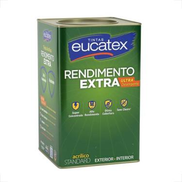 Imagem de Tinta latex eucatex rendimento extra branco 18l