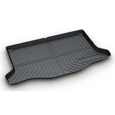 Imagem de Fit Cargo Liner - Tapetes de carga para todos os climas, compatíveis com Honda Fit 2014-2020, 3D, ajuste personalizado, impermeável, antiderrapante, durável, inodoro, bandeja de porta-malas TPO com