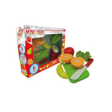 Imagem de Mini chef frutas 6 pecas - Xalingo
