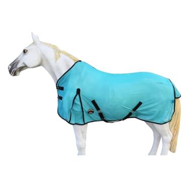 Imagem de CHALLENGER Planilha de cavalo de 213 cm para verão primavera fluxo de ar turquesa 7301