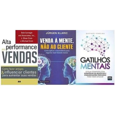 Imagem de KIT 3 LIVROS Alta performance em vendas + Venda à mente, não ao client