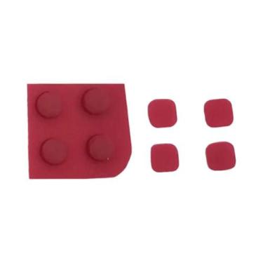 Imagem de Novo Console 3ds Xl Pés De Borracha Capa Superior Parafusos Tela Lcd J