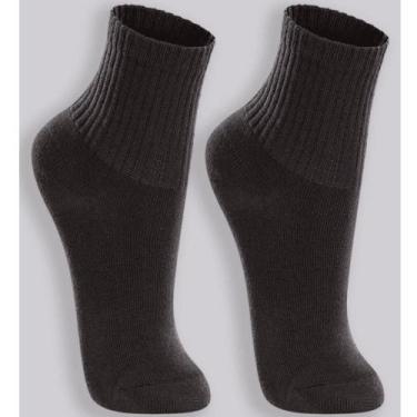 Imagem de Meia Lupo Cano Longo Infantil 2727-088 C/2, Preto, Preto, 1084, 30-36